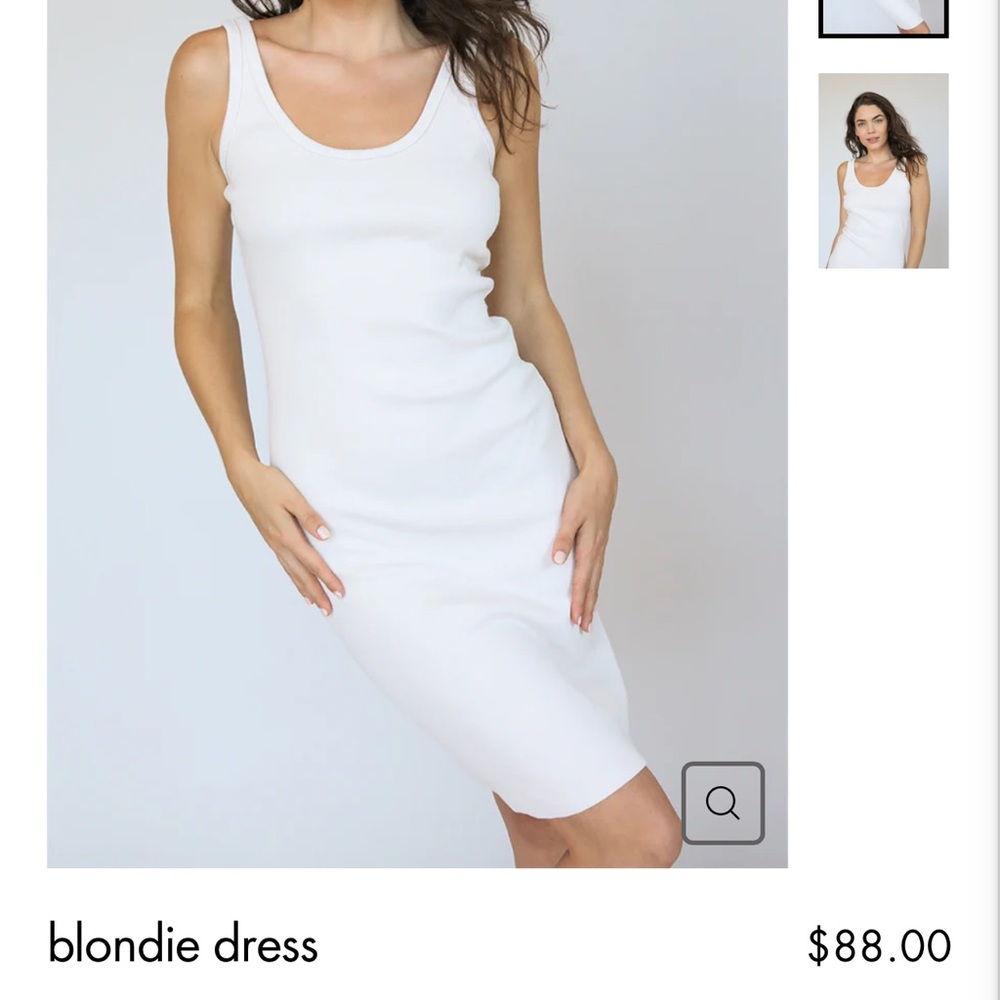 Perfectwhtietee dress, brand new. Adorable! Either blondie or chrissie style.